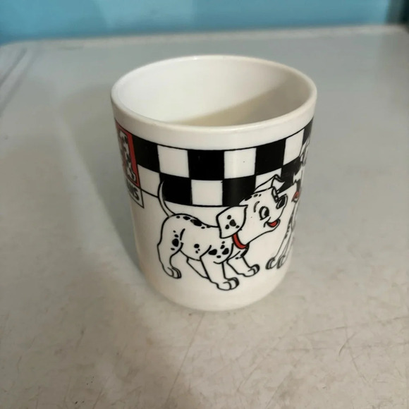 🛍️3/$30  Vintage Disney 101 Dalmatians small kids white plastic cup - Picture 4 of 10
